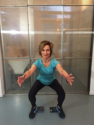 Squat positie 2